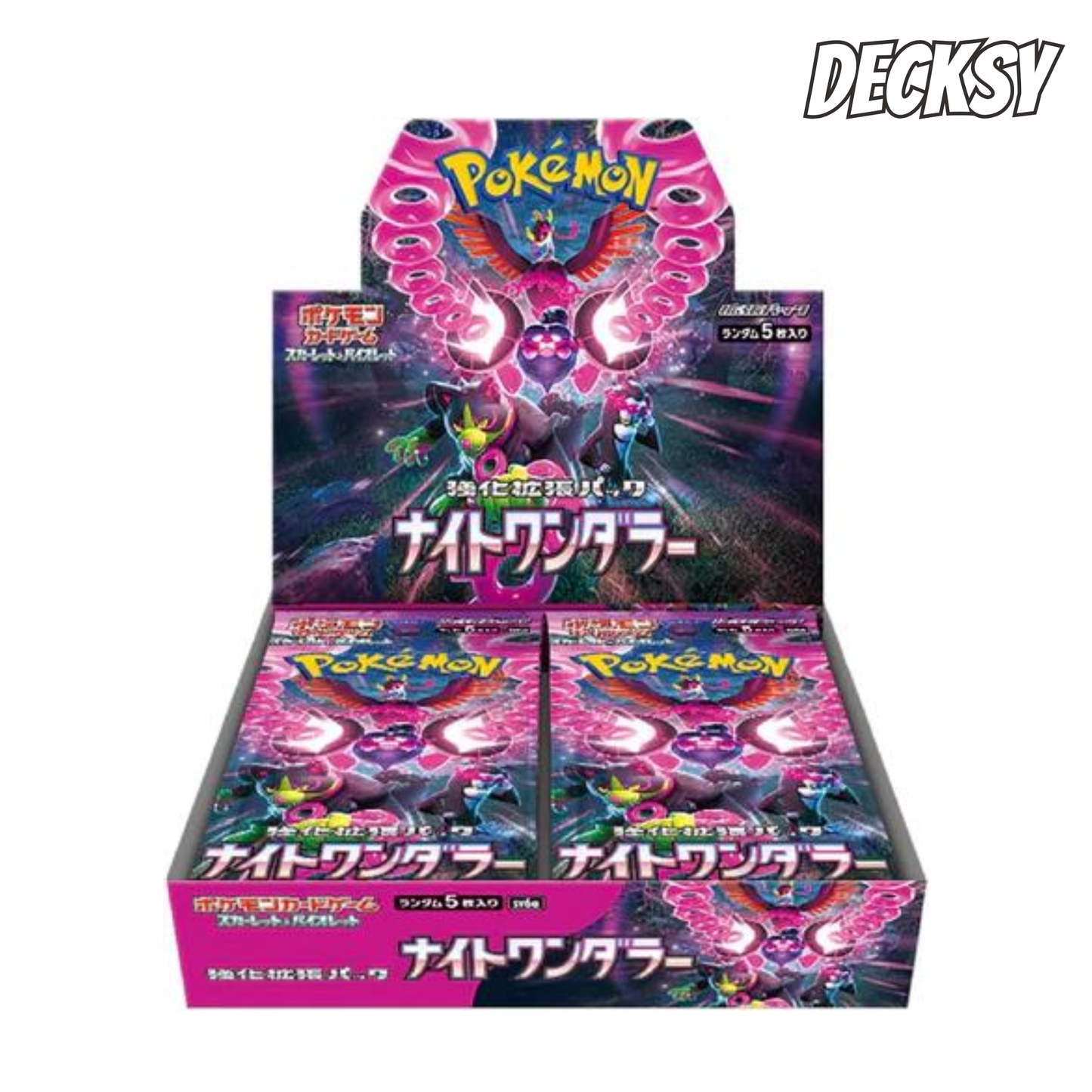 Pokemon TCG Night Wanderer SV6a Booster Box – Japanese (Factory Sealed)
