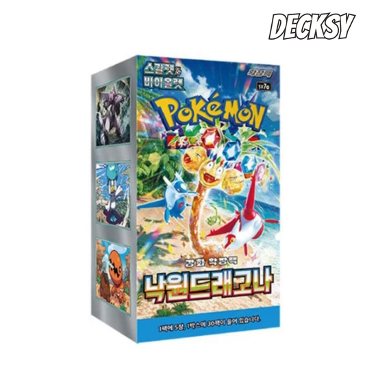 Pokemon Paradise Dragona SV7a Booster Box – Korean (Factory Sealed)